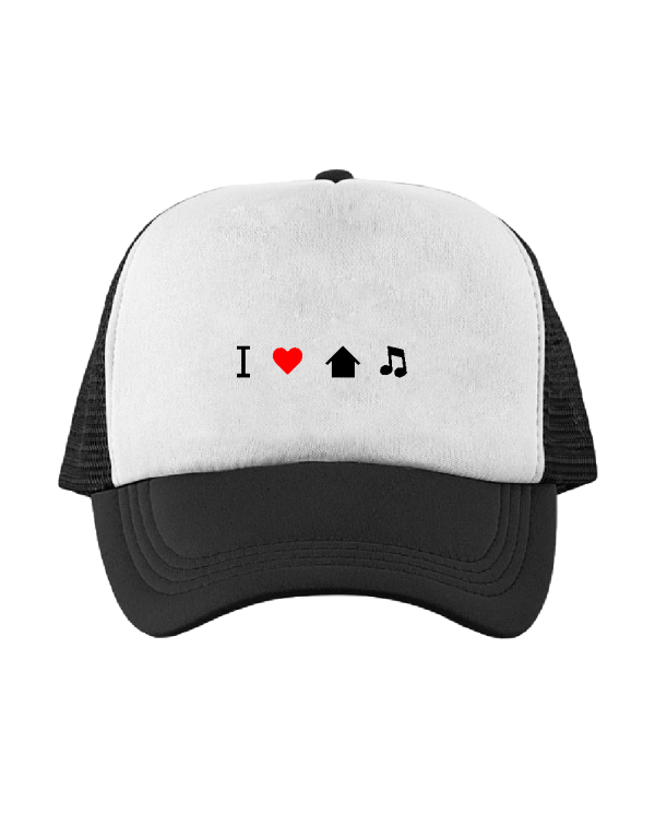Kepurė I love house music Kepurė I love house music